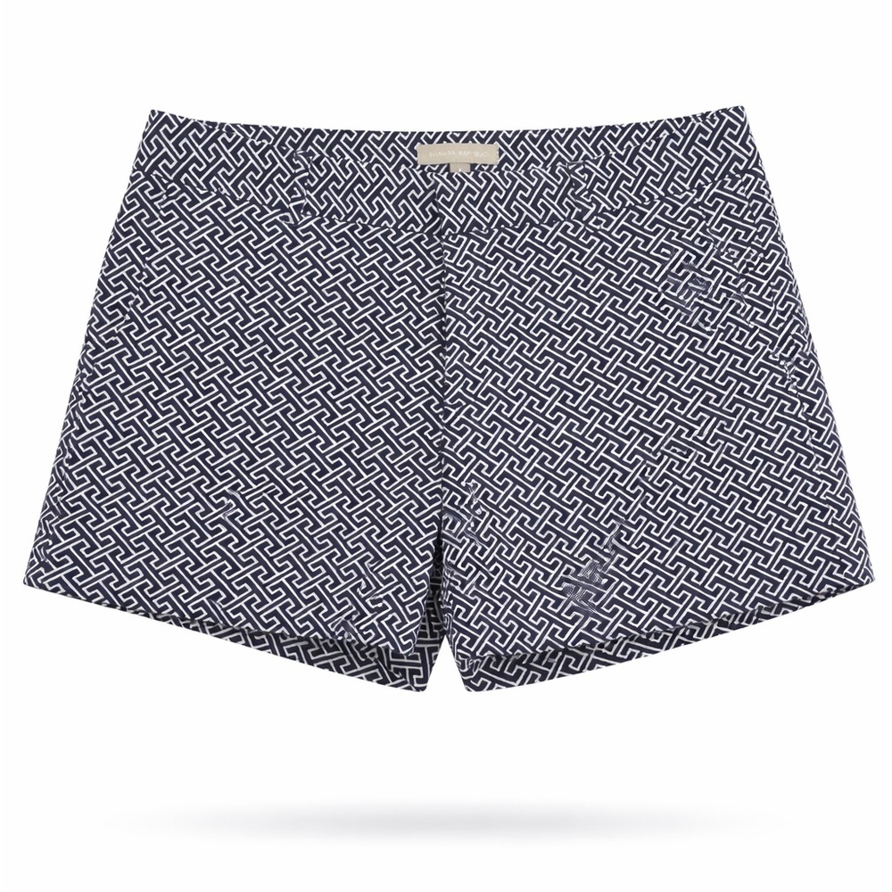 Banana Republic Black and White Patterned Women's Shorts